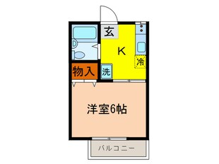 ペニーレインⅡの物件間取画像